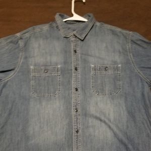 Faded Glory denim blue long sleeve